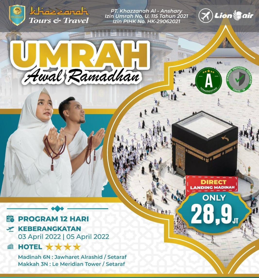 Paket Umroh Ramadhan 2022