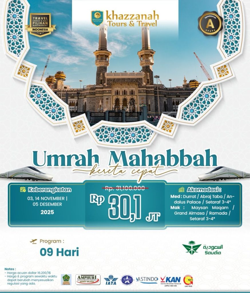 Paket Umroh November 2025
